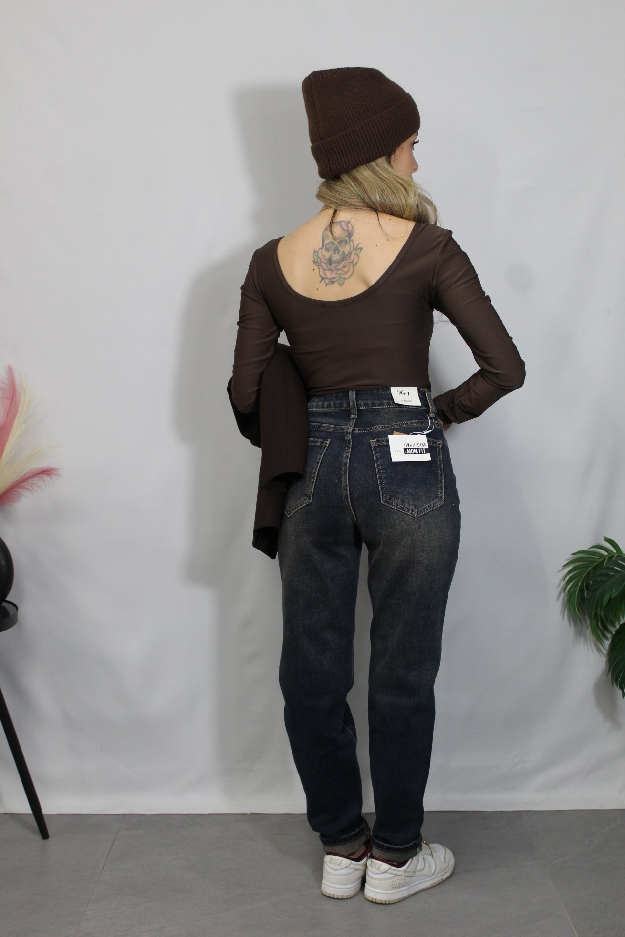Jeans mom fit