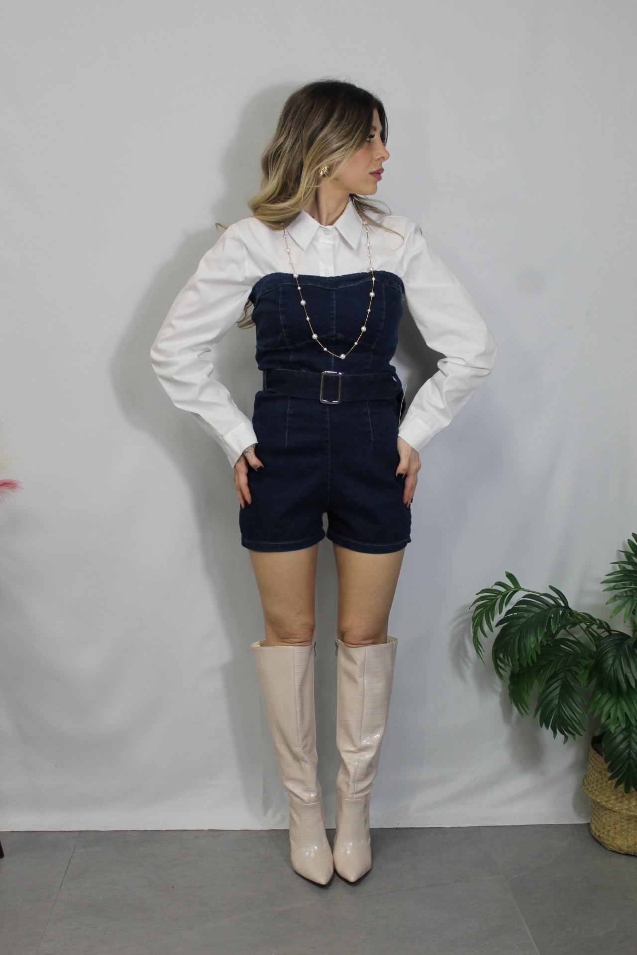 Tuta in jeans