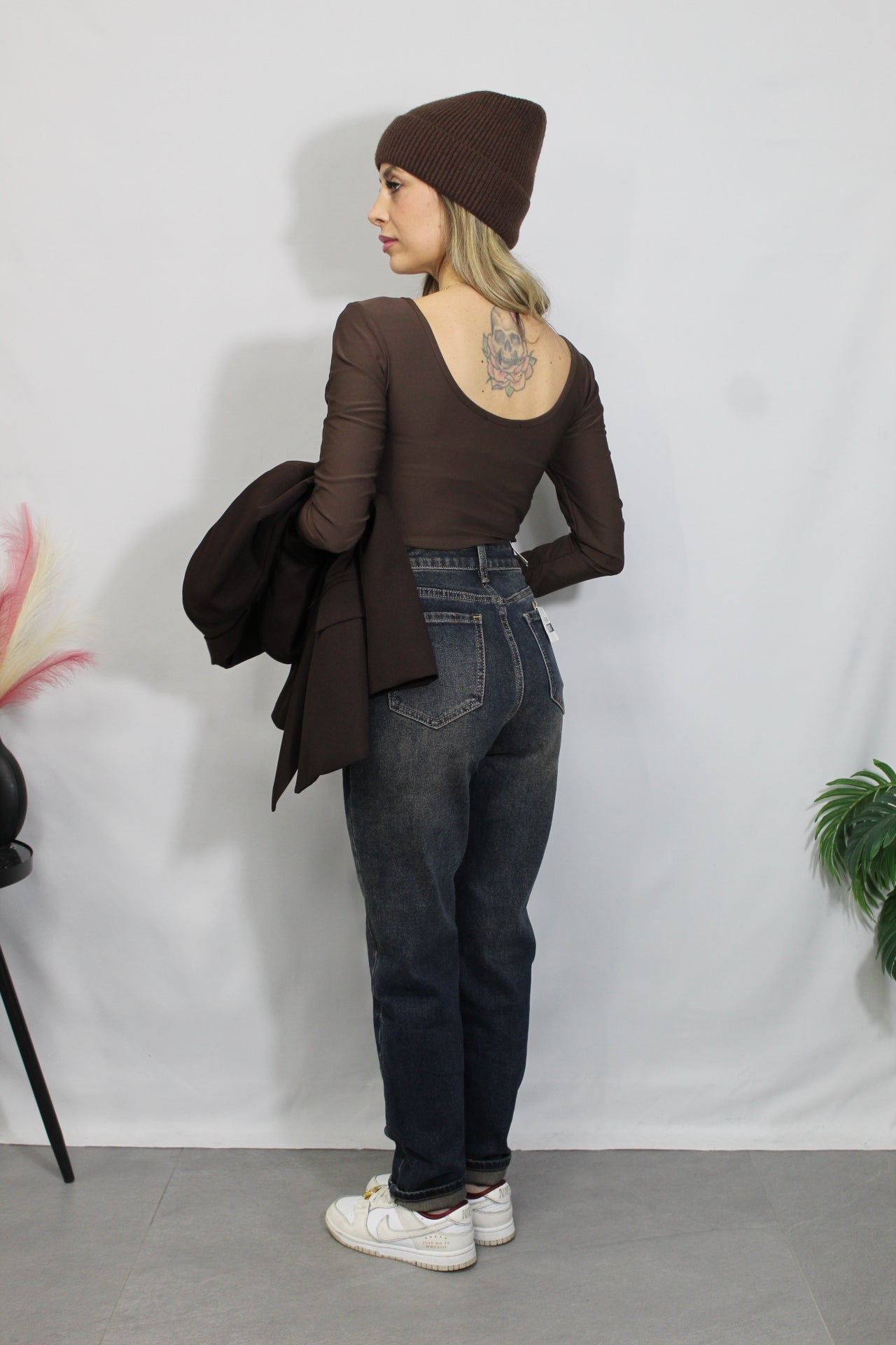 Jeans mom fit