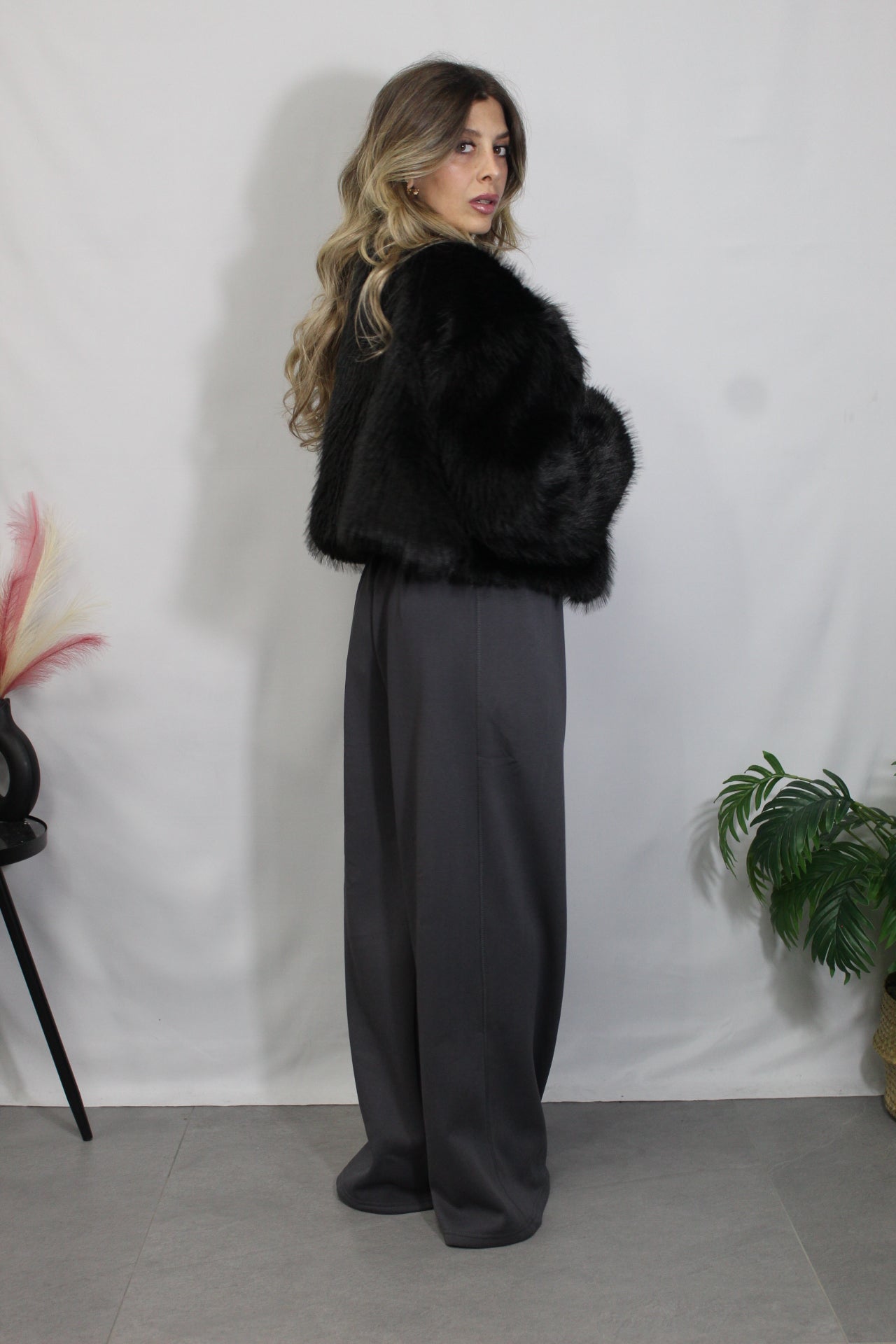 Pantalone in tuta grigio