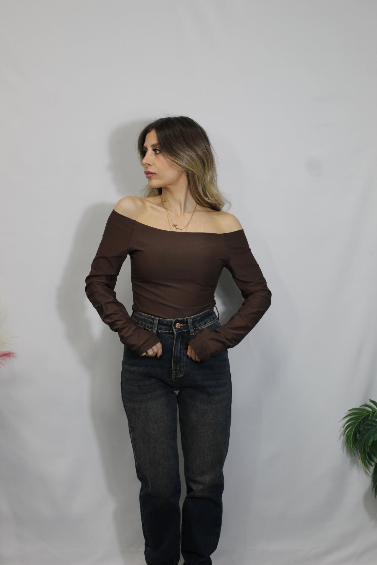 Jeans mom fit