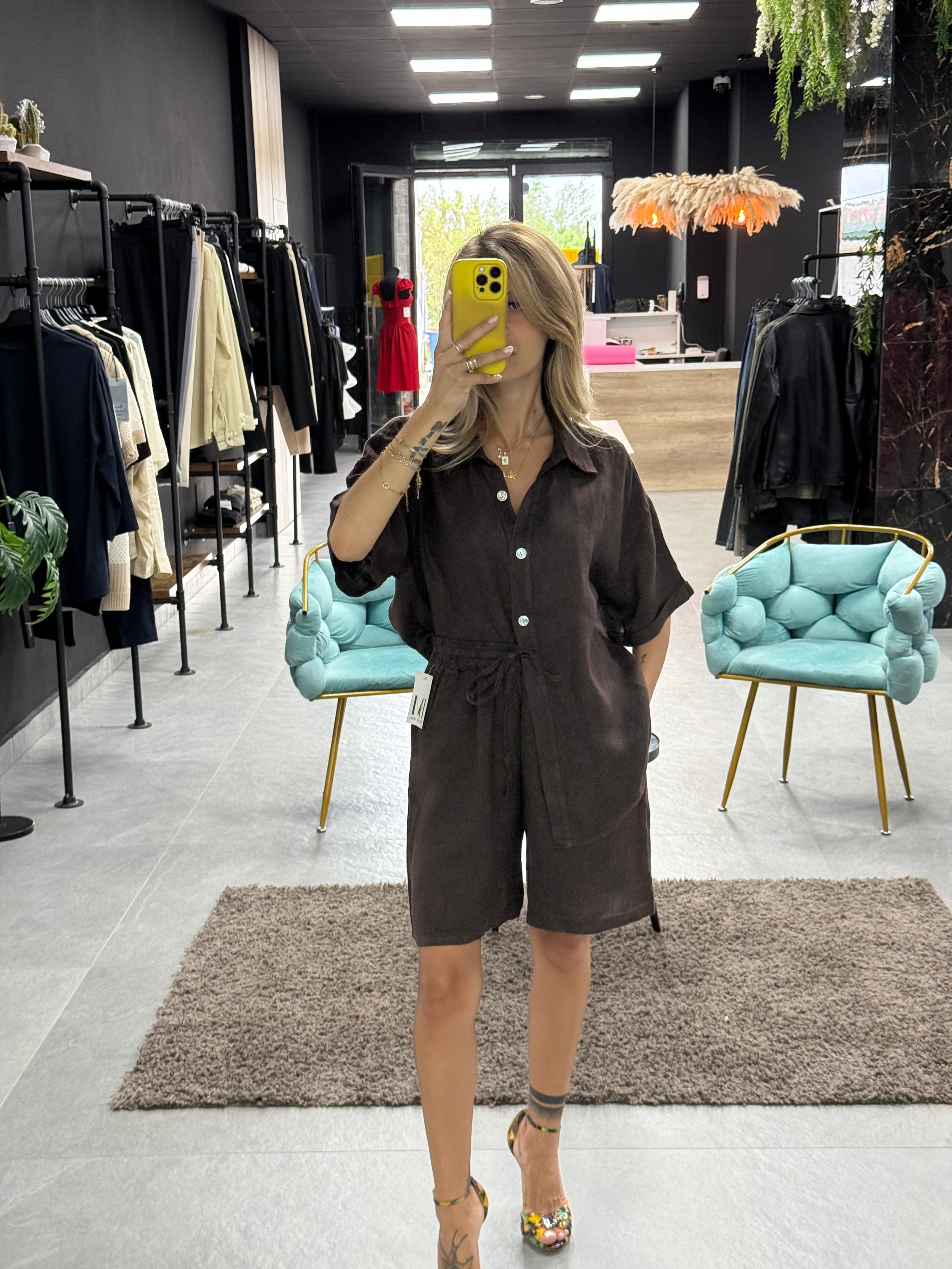 Coordinato in lino