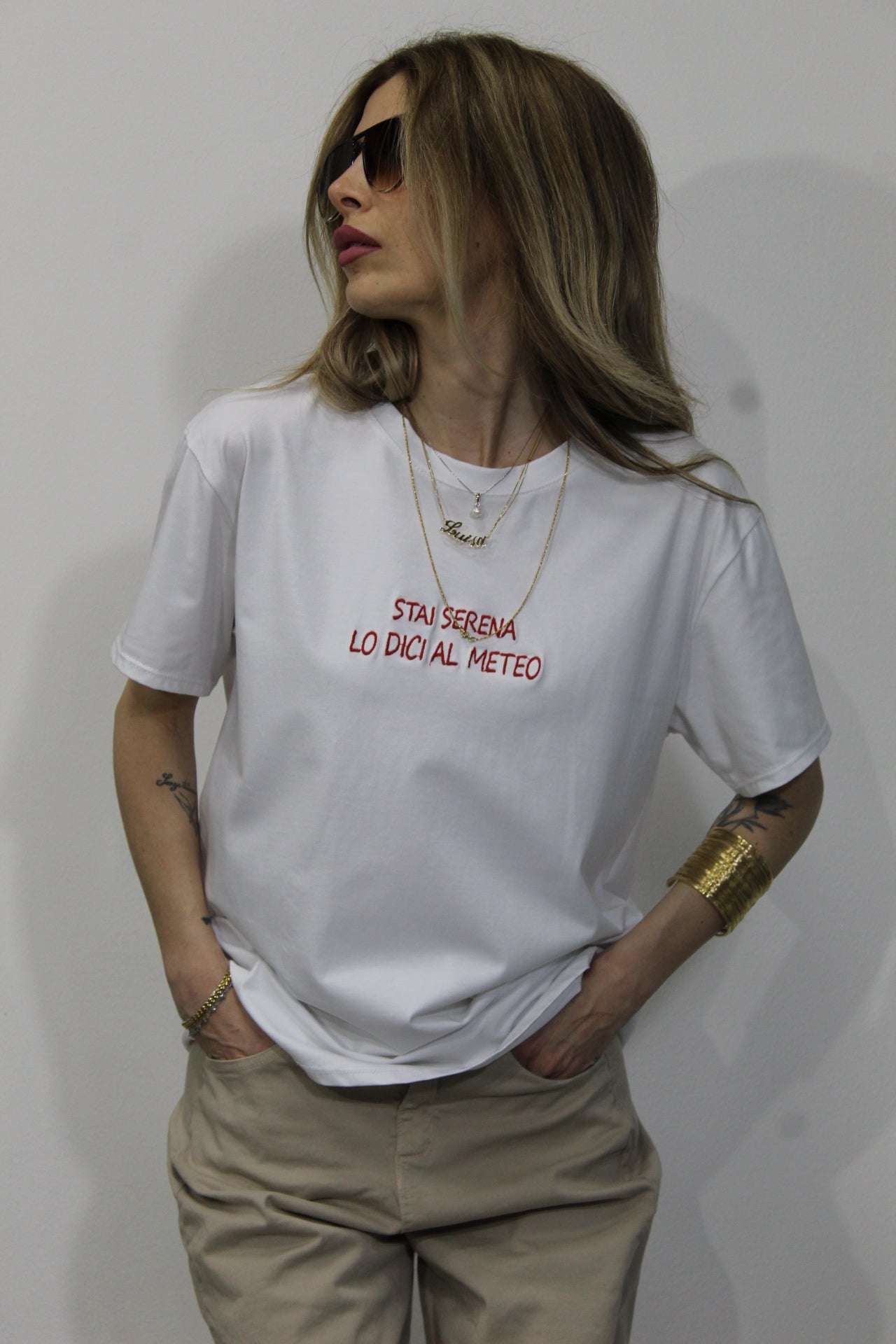 T-Shirt "con scritta"