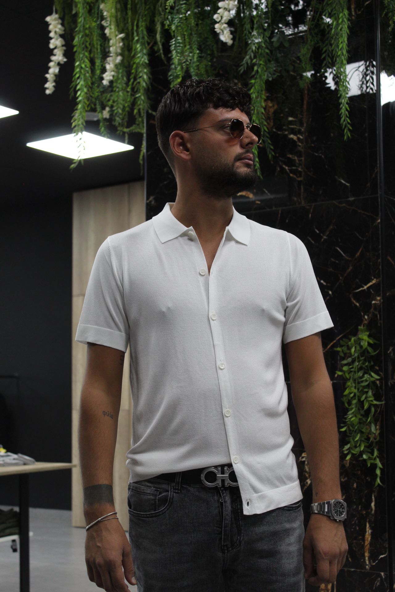 Camicia Polo filo